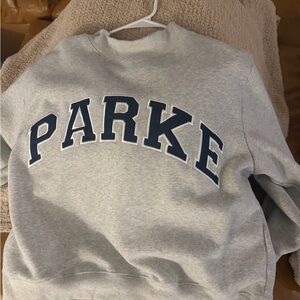 Parker Light Gray Sweatshirt